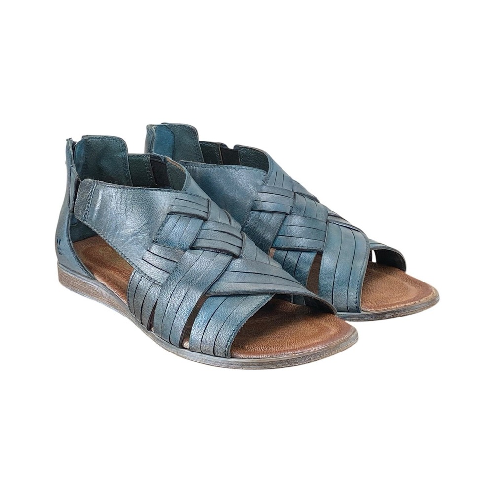 ROAN by BED STU Alacrity Sandals Women's‎ Size 7 Blue Leather